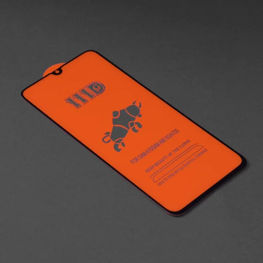 Samsung Galaxy A70 / A70s / A90 5G Fekete Techsuit 111D Full Cover / Full Glue Üveg üvegfólia - 2