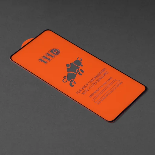 Huawei P smart 2021 Techsuit - 111D Full Cover / Full Glue Glass - Fekete - 2