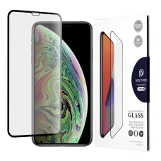 iPhone X / iPhone XS / iPhone 11 Pro Dux Ducis - Edzett Üveg - Fekete üvegfólia