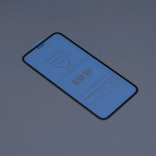 iPhone X / iPhone XS / iPhone 11 Pro Dux Ducis - Edzett Üveg - Fekete üvegfólia - 2