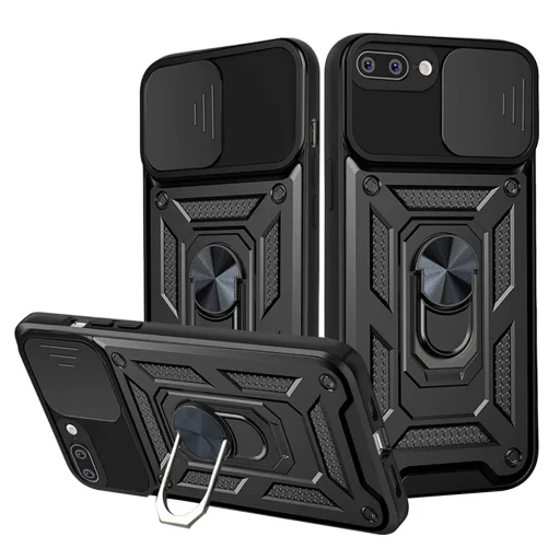 iPhone 7 Plus / iPhone 8 Plus Black Techsuit CamShield Series tok - 1