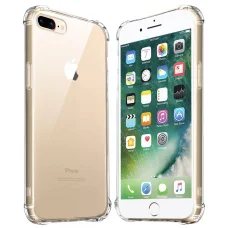 iPhone 7 Plus / iPhone 8 Plus Techsuit - Shockproof Clear Silicone - Átlátszó tok