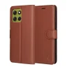  Motorola Moto G86 Barna Techsuit Leather Folio tok