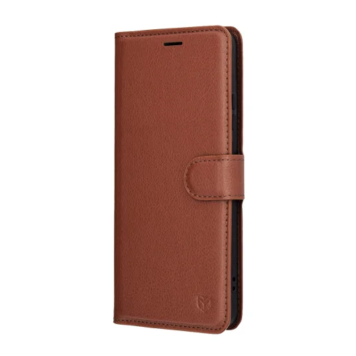  Motorola Moto G86 Barna Techsuit Leather Folio tok - 4