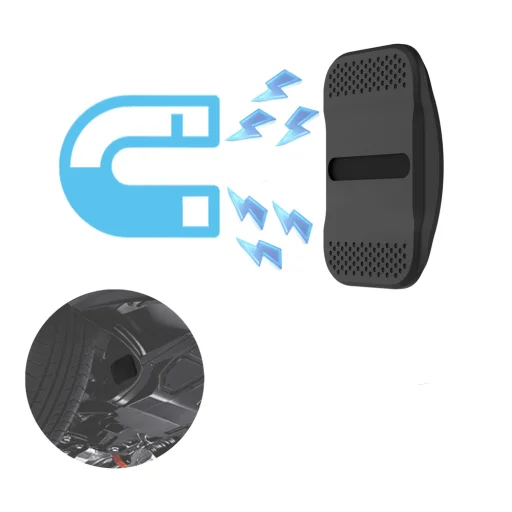 Mágneses tok AirTag-hoz - fekete - 3