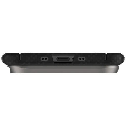 Uniq Keva EDGE Magclick töltőtok iPhone Air-hez - Fekete tok - 4