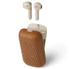 Lexon Speakerbuds Vezeték Nélküli Fülhallgatók Bluetooth Hangszóróval barna - 2