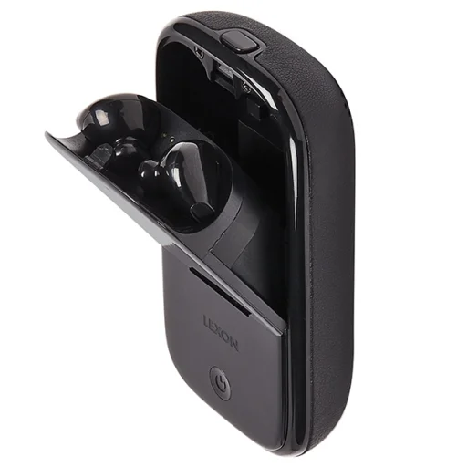 Lexon Speakerbuds Vezeték nélküli fülhallgató Bluetooth hangszóróval fekete - 4