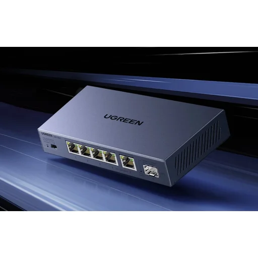 Gigabit Ethernet Switch Ugreen CM753, 6-Port, 2.5G - 2