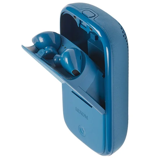 Kék Lexon Speakerbuds Vezeték nélküli Fejhallgató Bluetooth Hangszóróval - 9
