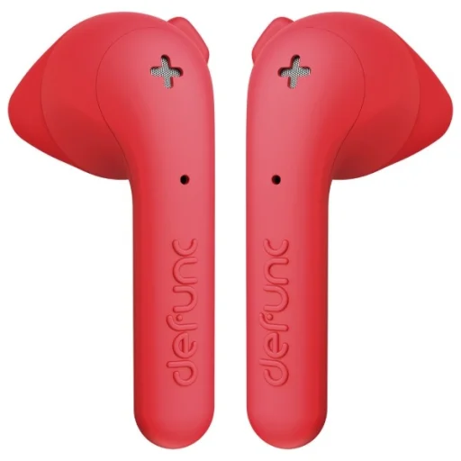 DeFunc True Basic Vezeték nélküli Fülhallgató Bluetooth 5.0 piros 71960 - 4