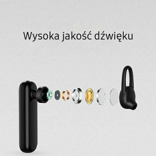Bluetooth Headset Beline LM01 Fehér - 3