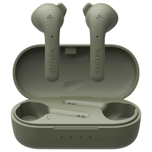 DeFunc True Basic Vezeték nélküli fülhallgató Bluetooth 5.0 zöld 71963 - 1