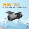 Dash Camera T800 Imou - 4K Ultra HD, Széles látószög, Éjjellátó, 360°, 24/7 Parkolási Megfigyelés - Fekete thumbnail