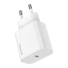 USAMS CC226 USB-C hálózati töltő adapter fehér