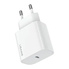 USAMS CC226 USB-C hálózati töltő adapter fehér