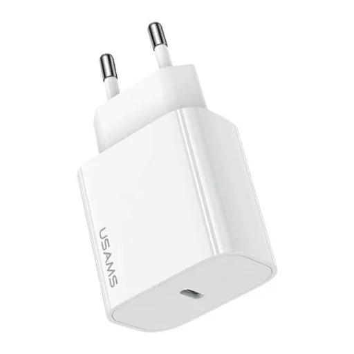 USAMS CC226 USB-C hálózati töltő adapter fehér - 1