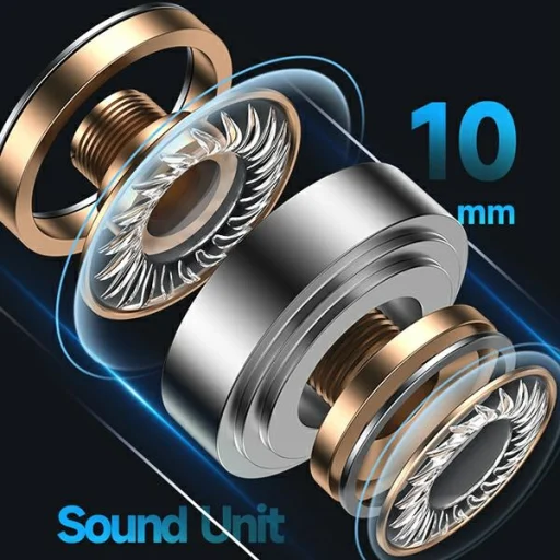 BH Series USAMS Bluetooth 5.1 TWS vezetéknélküli fülhallgató piros BHUBH03 - 6