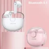 USAMS BU Series Bluetooth 5.1 TWS vezeték nélküli fülhallgató lila BHUBU02 thumbnail