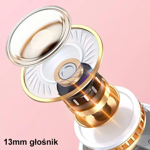 USAMS BU Series Bluetooth 5.1 TWS vezeték nélküli fülhallgató lila BHUBU02 - 6