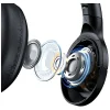 USAMS US-YH Series Bluetooth 5.3 On-Ear Fejhallgató Fekete thumbnail