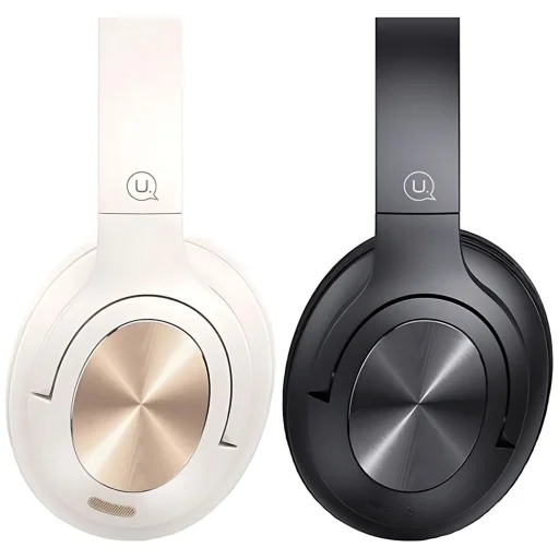 USAMS US-YH Series Bluetooth 5.3 On-Ear Fejhallgató Fekete - 5