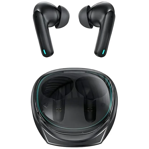 USAMS XJ13 Series Bluetooth 5.3 TWS ENC gaming vezeték nélküli fülhallgató fekete - 1