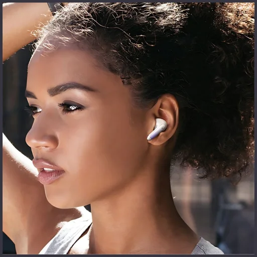 USAMS Bluetooth 5.3 TWS X-don Series ENC vezeték nélküli fülhallgató fekete BHUENCXD01 (US-XD19) - 4