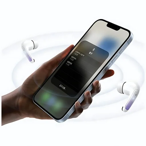 USAMS Bluetooth 5.3 TWS X-don Series ENC vezeték nélküli fülhallgató fekete BHUENCXD01 (US-XD19) - 5