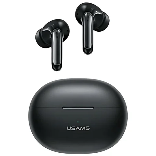 USAMS Bluetooth 5.3 TWS X-don Series ENC vezeték nélküli fülhallgató fekete BHUENCXD01 (US-XD19) - 1