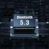 USAMS Bluetooth 5.3 fejhallgatók TWSRhymbo sorozat Vezeték nélküli Fekete/Fekete BHUYO01 (US-YO17) thumbnail