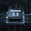 USAMS Bluetooth 5.3 TWSRhymbo sorozatú vezeték nélküli fülhallgató kék BHUYO03 (US-YO17) thumbnail