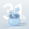 USAMS Bluetooth 5.3 TWSRhymbo sorozatú vezeték nélküli fülhallgató kék BHUYO03 (US-YO17) thumbnail