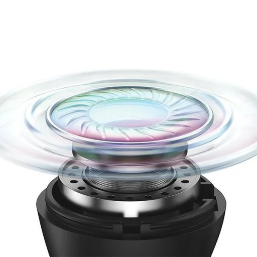 USAMS Bluetooth 5.3 TWSRhymbo sorozatú vezeték nélküli fülhallgató kék BHUYO03 (US-YO17) - 6