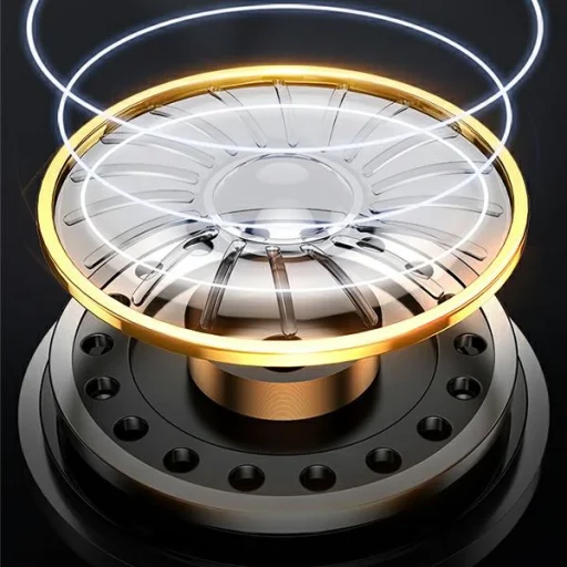 USB-C USAMS Stereo Fejhallgató EP-43 fém fekete HSEP4301 - 3