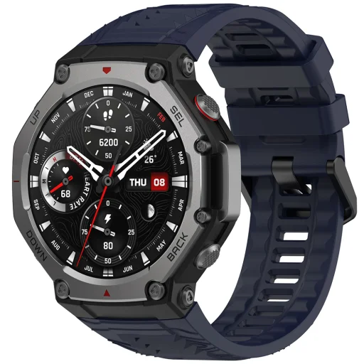 Amazfit T-Rex 3 Techsuit - Watchband (W067) - Navy Blue - 1
