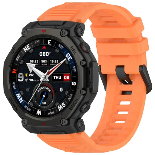 Amazfit T-Rex 3 Pro Techsuit Watchband (W067) - Narancssárga - 1