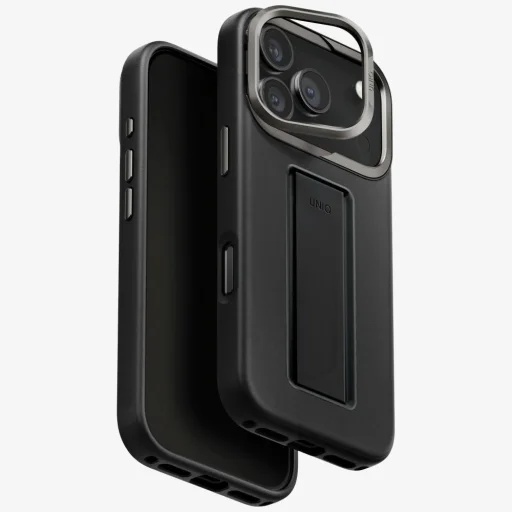 Uniq Heldro Pro Magclick Töltő tok iPhone 17 Pro-hoz - Fekete tok - 1