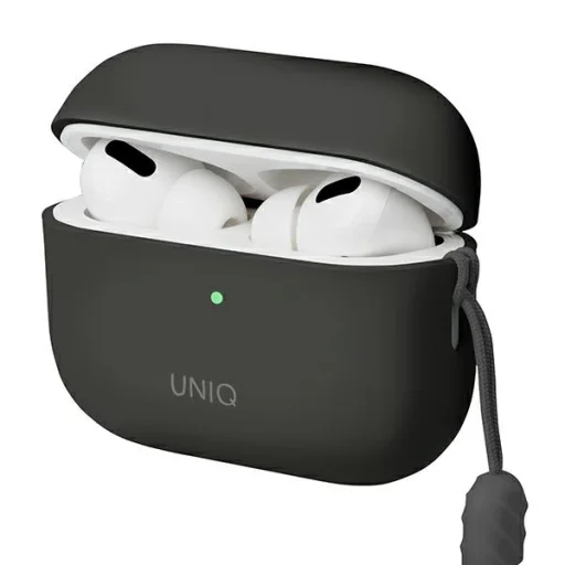 Uniq Lino AirPods Pro 2 gen szilikon tok szürke/hamu szürke - 3