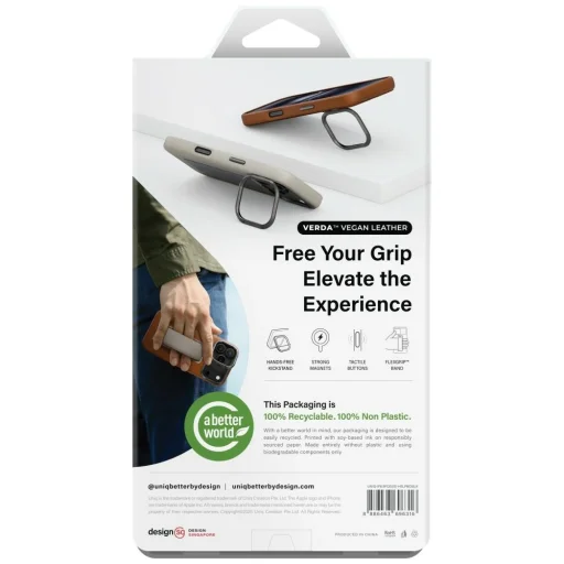 Uniq Heldro Pro Magclick Töltő Tok iPhone 17 Pro Max - Fekete - 7