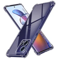 Motorola Edge 30 Fusion Techsuit Shockproof Clear Silicone - Smoke Black tok