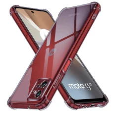 Motorola Moto G32 Smoke Black Techsuit - Shockproof Clear Silicone tok