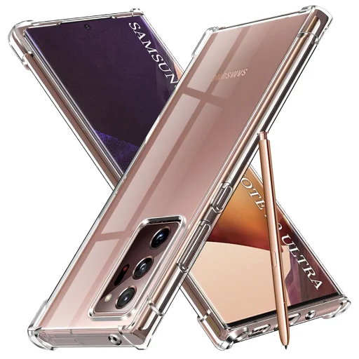 Samsung Galaxy Note 20 Ultra 4G / Note 20 Ultra 5G Techsuit - Shockproof Clear Silicone - Áttetsző tok - 1