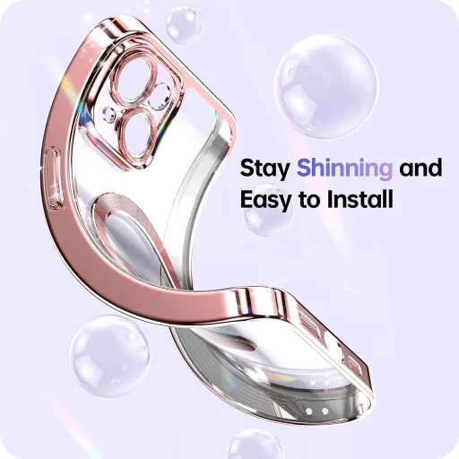  Techsuit - Luxus Csillogó MagSafe - Samsung Galaxy S25 Edge - Világoszöld tok - 2