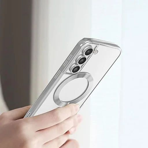 Samsung Galaxy A17 5G Gold Techsuit - Luxury Crystal MagSafe tok - 3