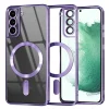 Samsung Galaxy S22 Plus 5G Light Purple Techsuit - Luxury Crystal MagSafe tok thumbnail