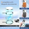 iPhone 14 Plus Fekete Techsuit Luxury Crystal MagSafe tok - 5
