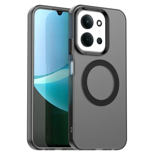 Xiaomi Redmi 15C 4G / Redmi 15C 5G Techsuit - CandyCase MagSafe - Fekete tok - 1