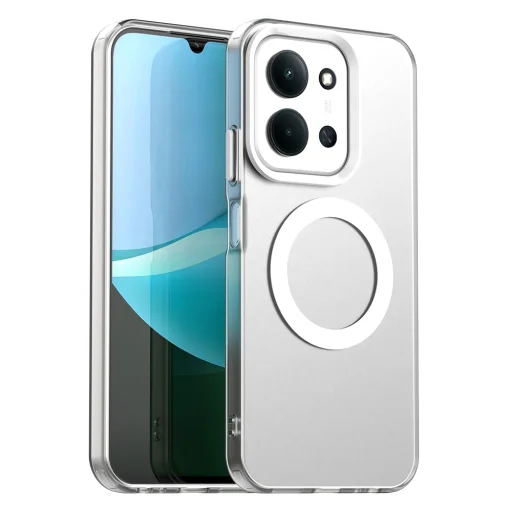 Xiaomi Redmi 15C 4G / Redmi 15C 5G White Techsuit - CandyCase MagSafe tok - 1