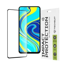 Xiaomi Redmi Note 9S / Note 9 Pro / Note 9 Pro Max Techsuit - 111D Full Cover / Full Glue Glass - Fekete